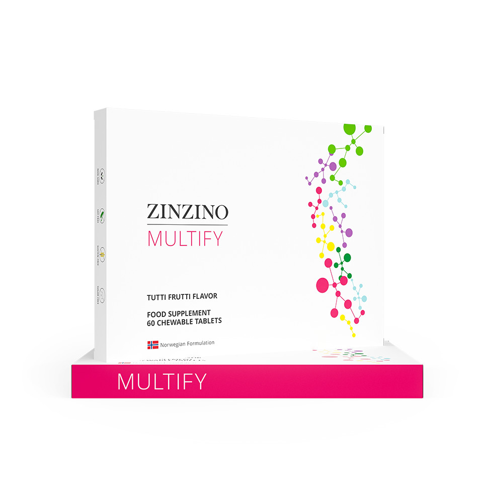 Zinzino Multify Kit Rágható multivitamin 60 db / 22 g