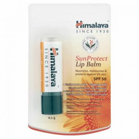 Himalaya herbals ajakbalzsam fényvédő vízálló spf50 4