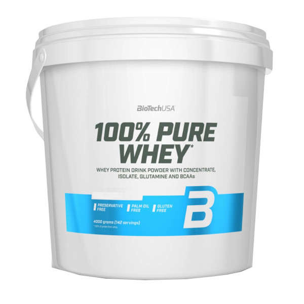 BiotechUSA 100% Pure Whey 4000g kókusz-csokoládé