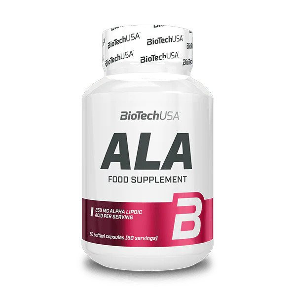 BiotechUSA ALA alpha lipoic acid 50 caps