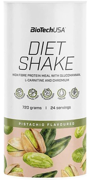 BiotechUSA Diet Shake 720g pisztácia