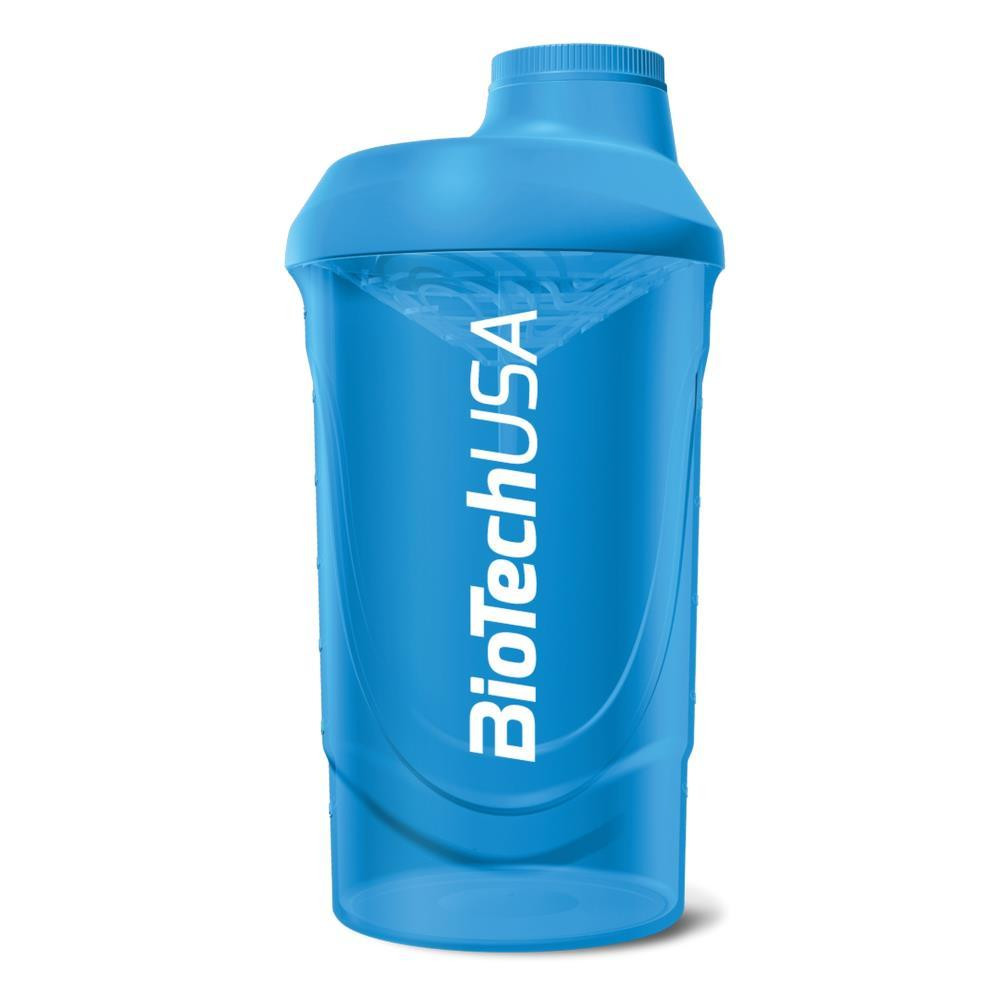 BiotechUSA Keverőpalack Biotech Wave 600ml kék