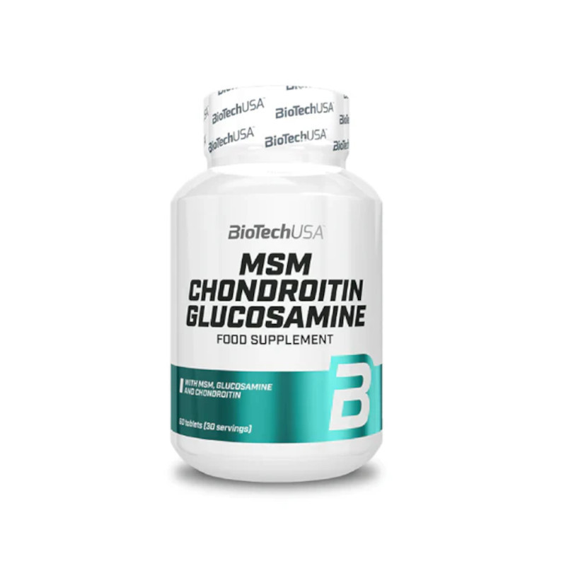 BiotechUSA MSM Chondroitin Glucosamine 60 tbl