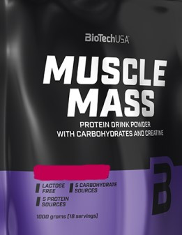 BiotechUSA Muscle Mass 1000g eper