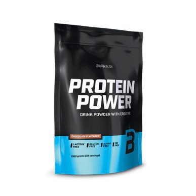 BiotechUSA Protein Power 1000g zsák csokoládé