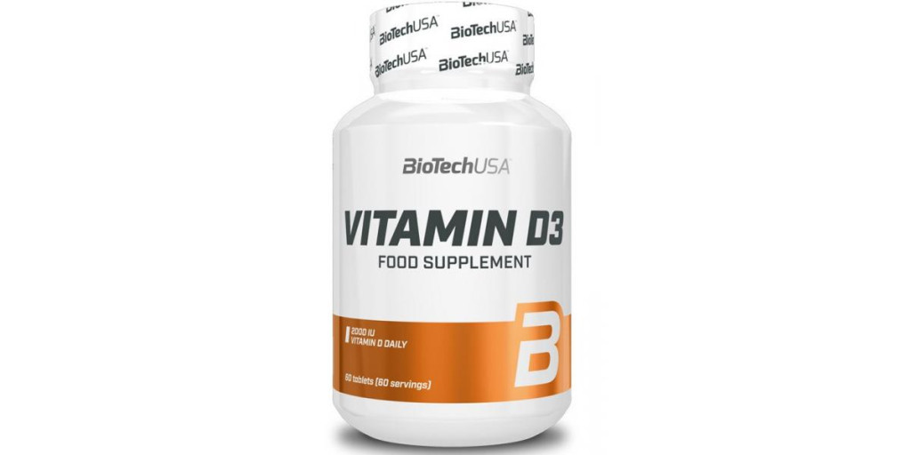 BiotechUSA Vitamin D3 50mcg 120 tbl