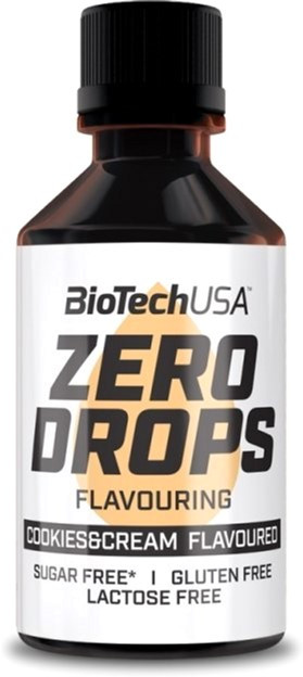 BiotechUSA Zero Drops 50ml cookies&cream