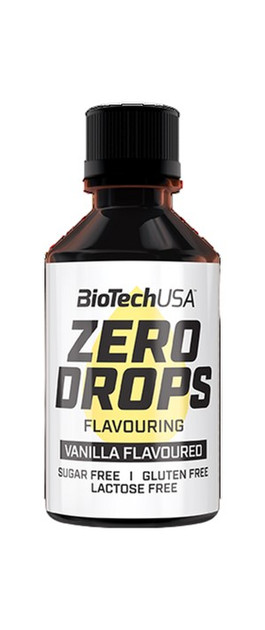 BiotechUSA Zero Drops 50ml vanília