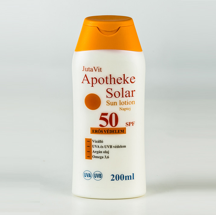 JUTAVIT APOTHEKE SOLAR NAPTEJ SPF-50 200 ml