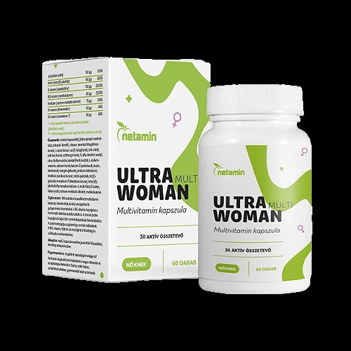 Netamin ULTRA Multi WOMAN Multivitamin kapszula nőknek