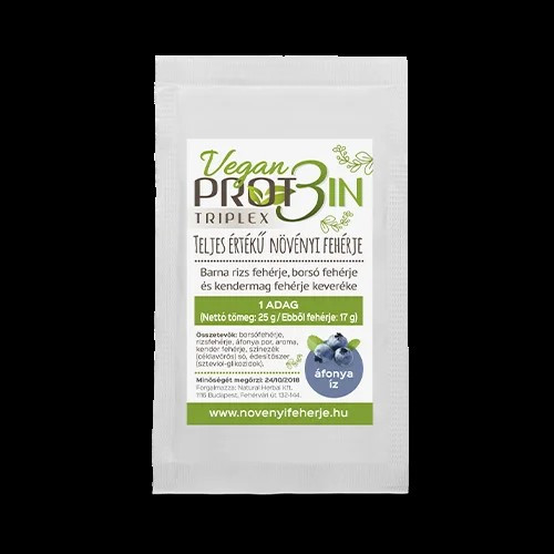 Vegan Protein Triplex 1 adag (25 gr) áfonya