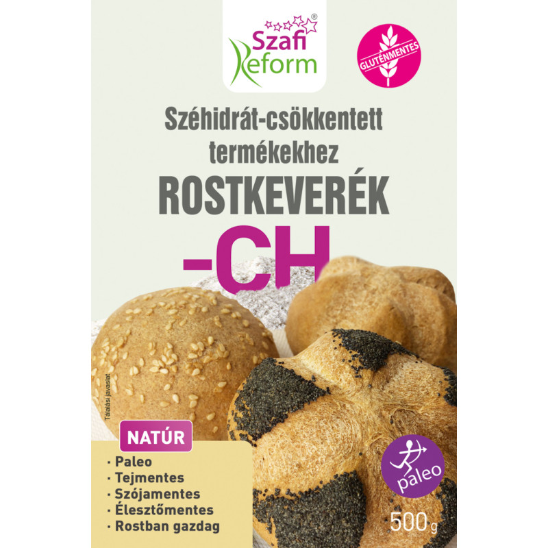 Szafi Reform Szénhidrát-csökkentett termékekhez rostkeverék 5000g (régi neve: Szénhidrát csökkentő lisztkeverék)