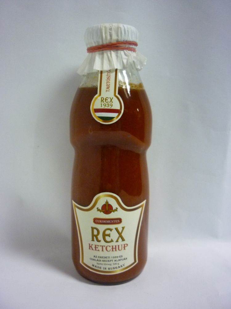 Rex ketchup sugar free 500 ml