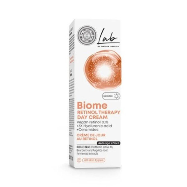 Natura Siberica LAB Biome Retinol Therapy Nappali arckrém