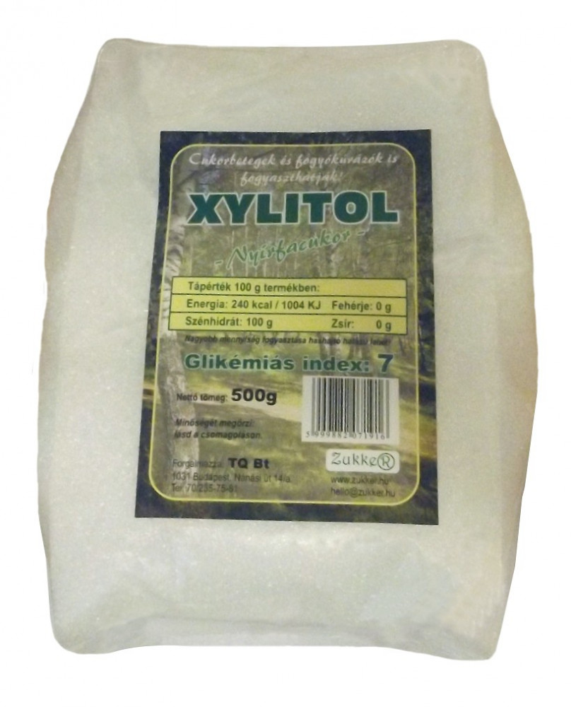 Zukker Xylitol - Xilit - Nyírfacukor 500 g