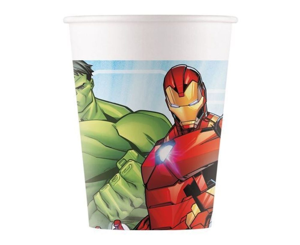 Avengers papíralapú poharak - 200 ml - 8 db - GoDan