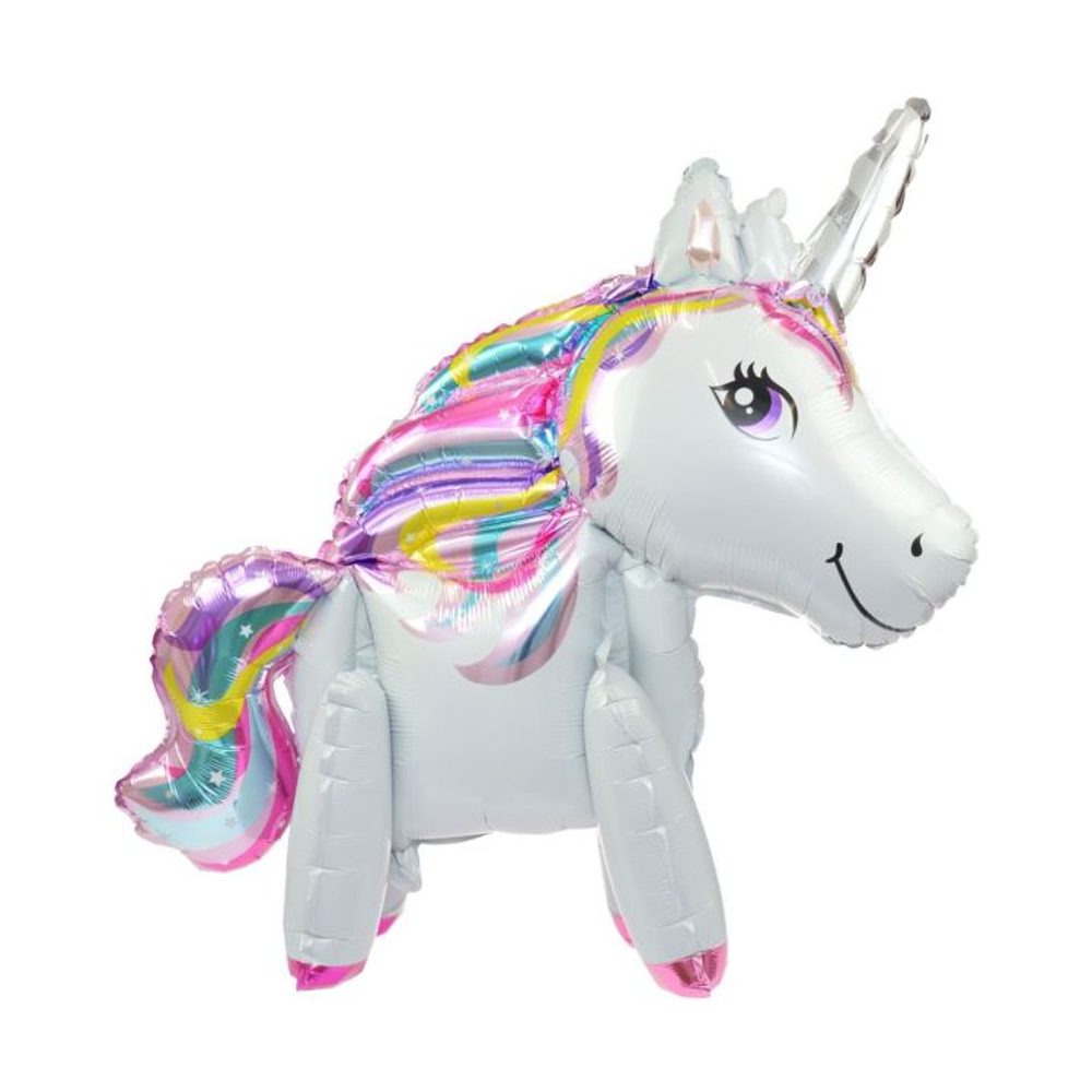 Fóliás lufi Egyszarvú - Unicorn - 55 cm (NEM TÖLTHETŐ HÉLIUMMAL) - Arpex