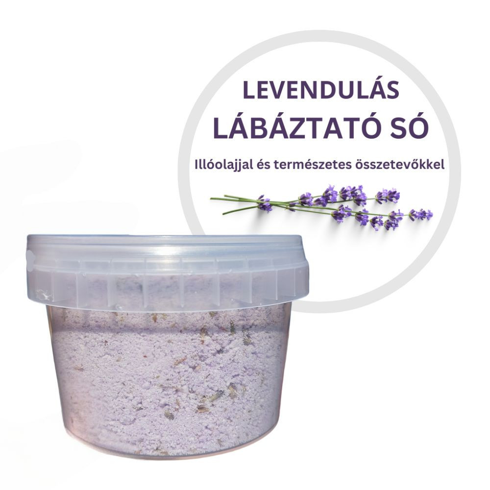 G&A natural products lábáztató só levendulás illóolajjal 130 g