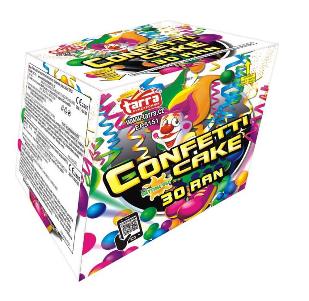 Konfet ohňoszto - CONFETTI CAKE 30 RAN 12x1 - ČÍNA