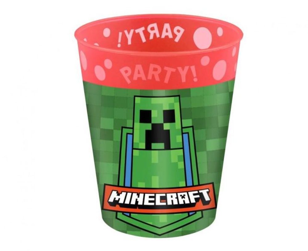 Minecraft műanyag pohár - 250 ml - 1 db - GoDan