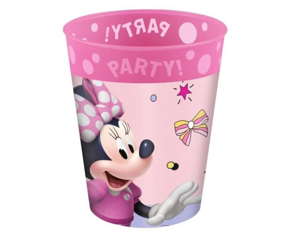 Minnie Egér mintás műanyag pohár - 250 ml - 1 db - GoDan