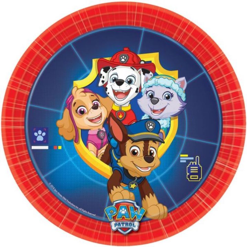 Paw Patrol tányérok - Mancs őrjárat 18 cm