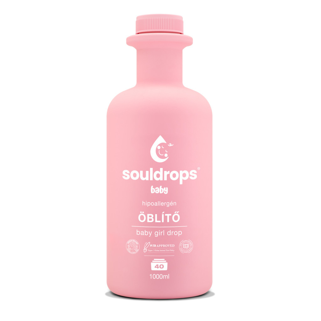 Souldrops baby öblítő girl 1000 ml