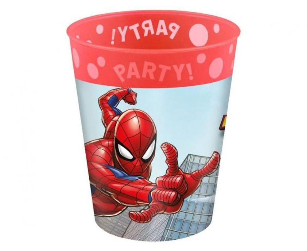 Spiderman műanyag pohár - 250 ml - 1 db - GoDan